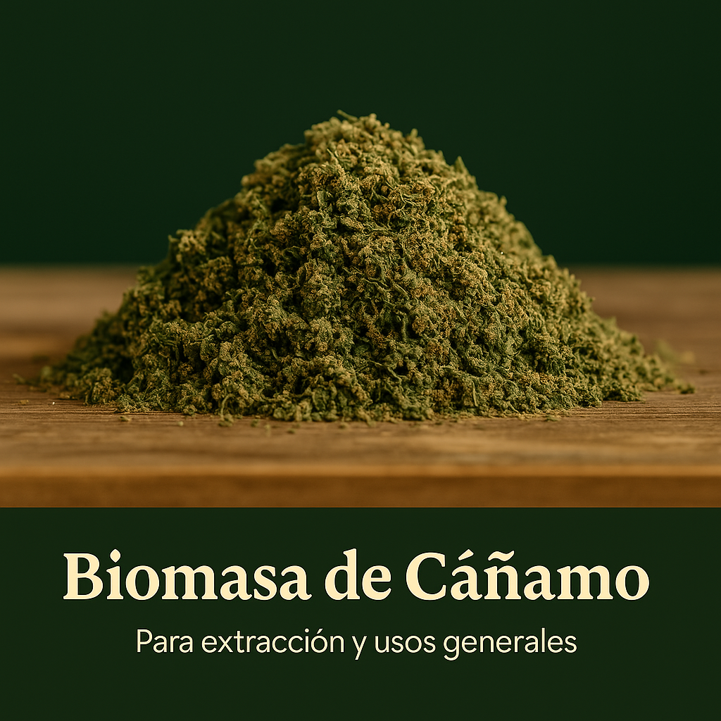 Biomasa de Cáñamo CBD — Premium y Natural | The Green Phoenix (1kg)