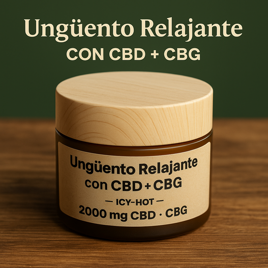 Ungüento Relax Muscular CBD + CBG — Vuelve a Moverte Sin Dolor