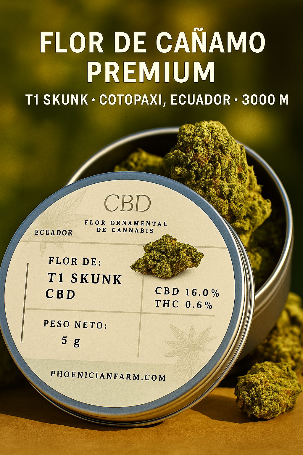 T1 Afghan Skunk - Flor